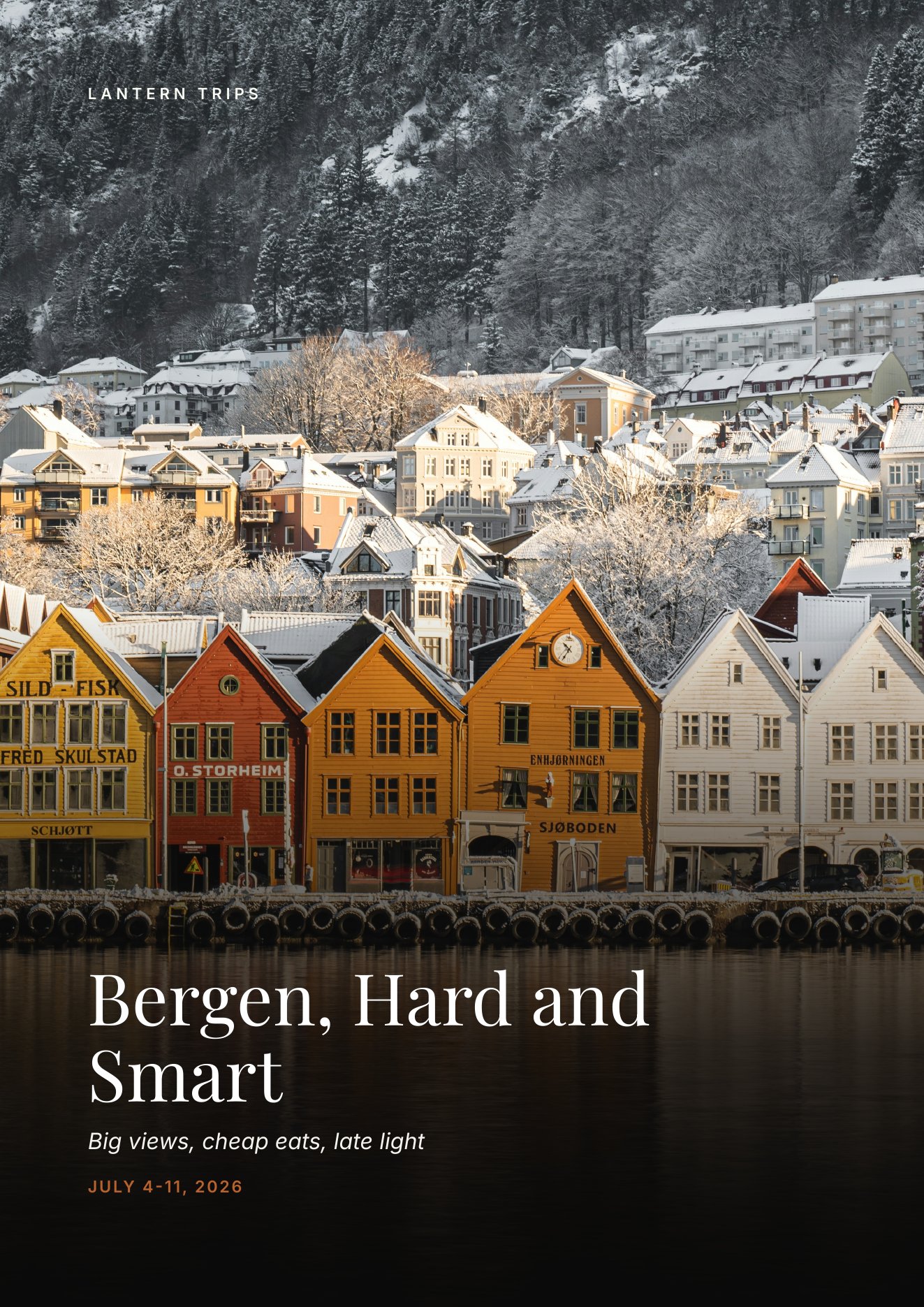 Bergen guide cover