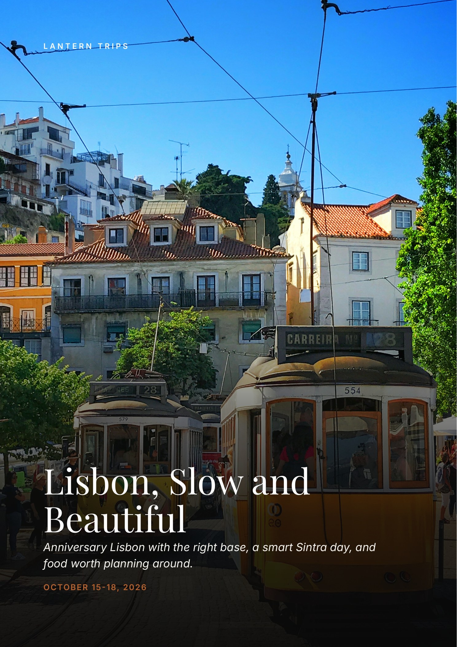 Lantern Trips guide cover — Lisbon, Slow and Beautiful