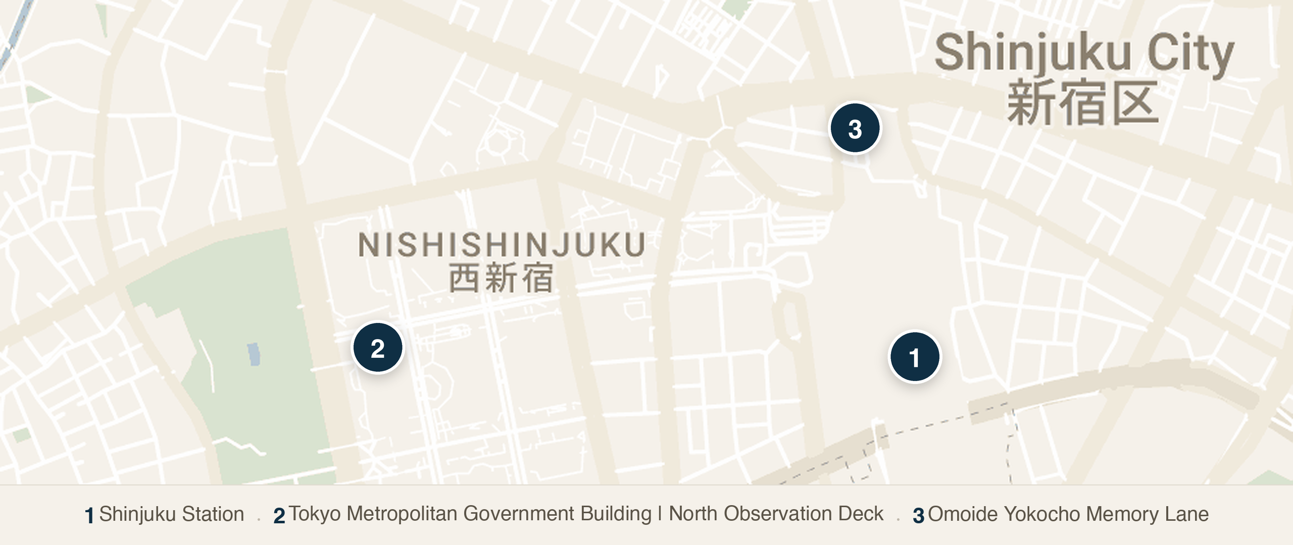 Day 1 - Tokyo Arrival, Gentle walking route