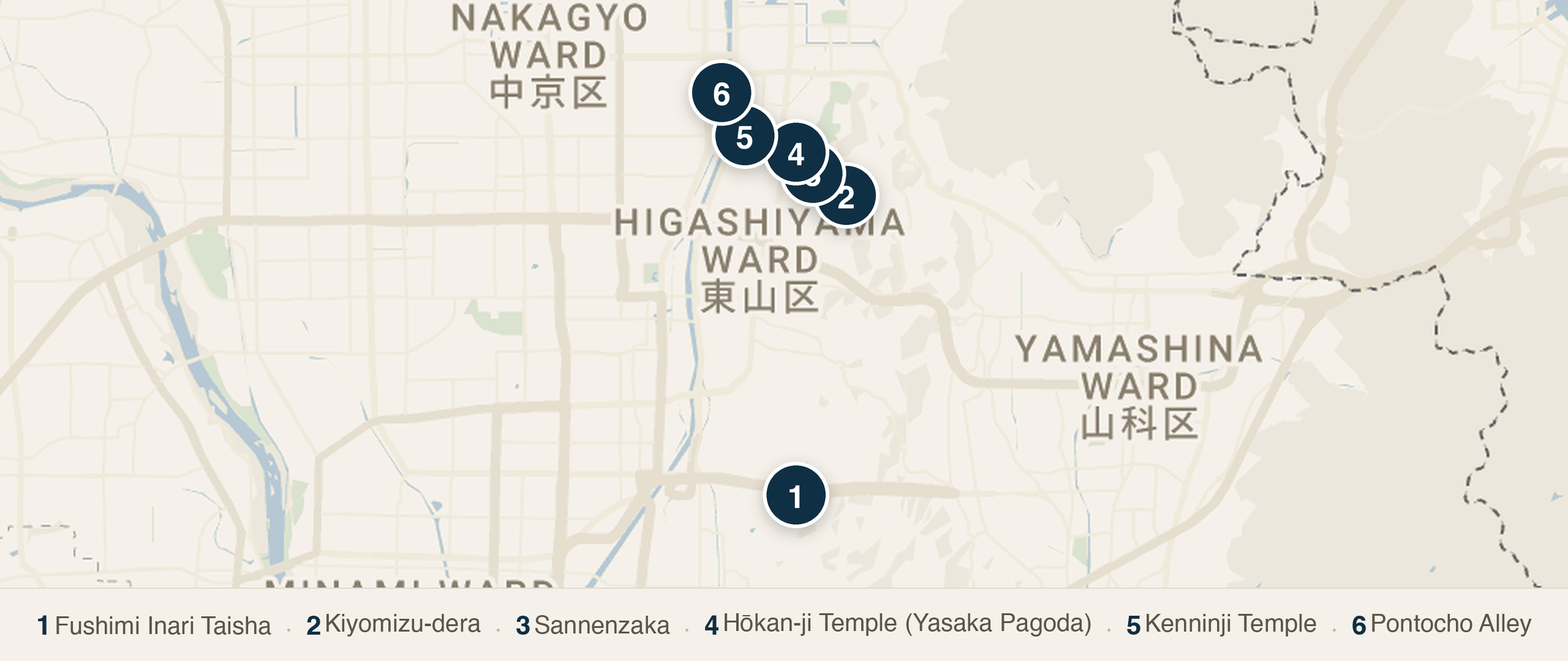 Day 6 - Fushimi Inari and Higashiyama walking route