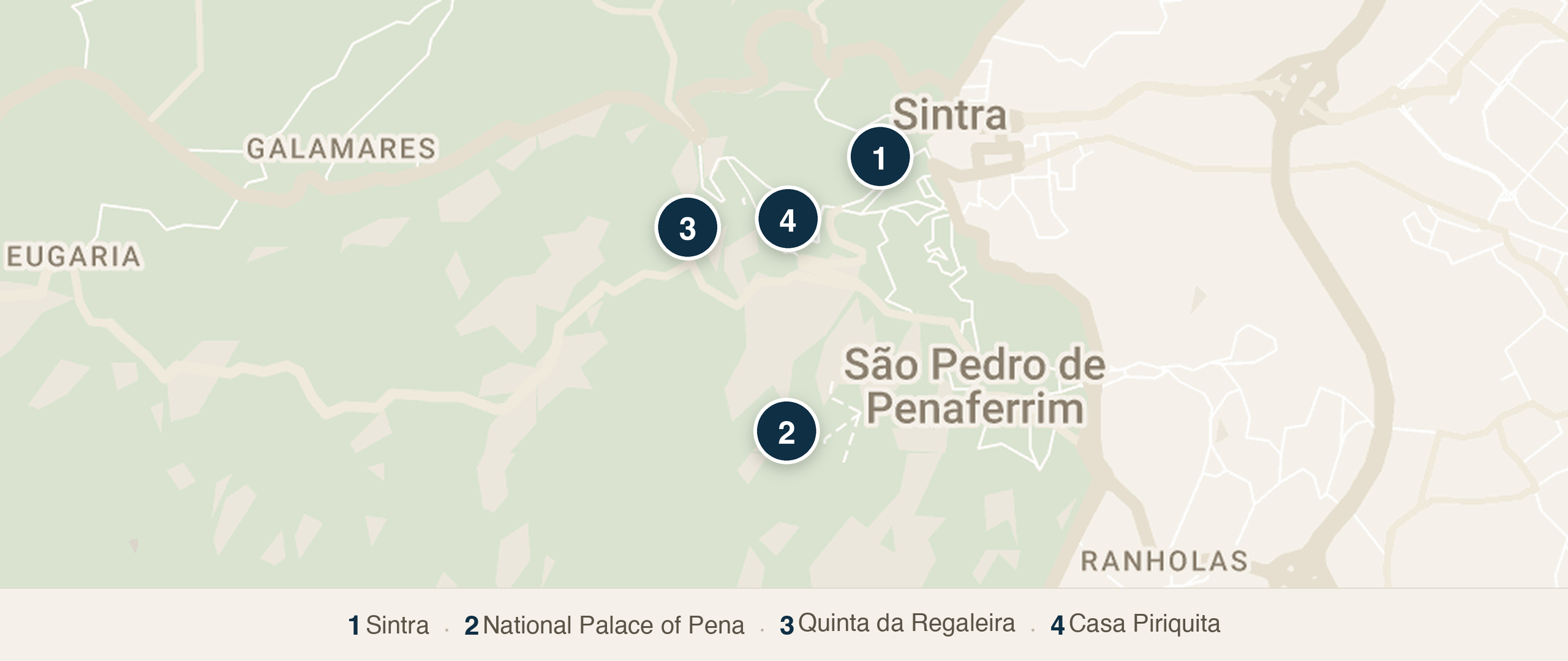 Day 3 — Sintra Day Trip walking route