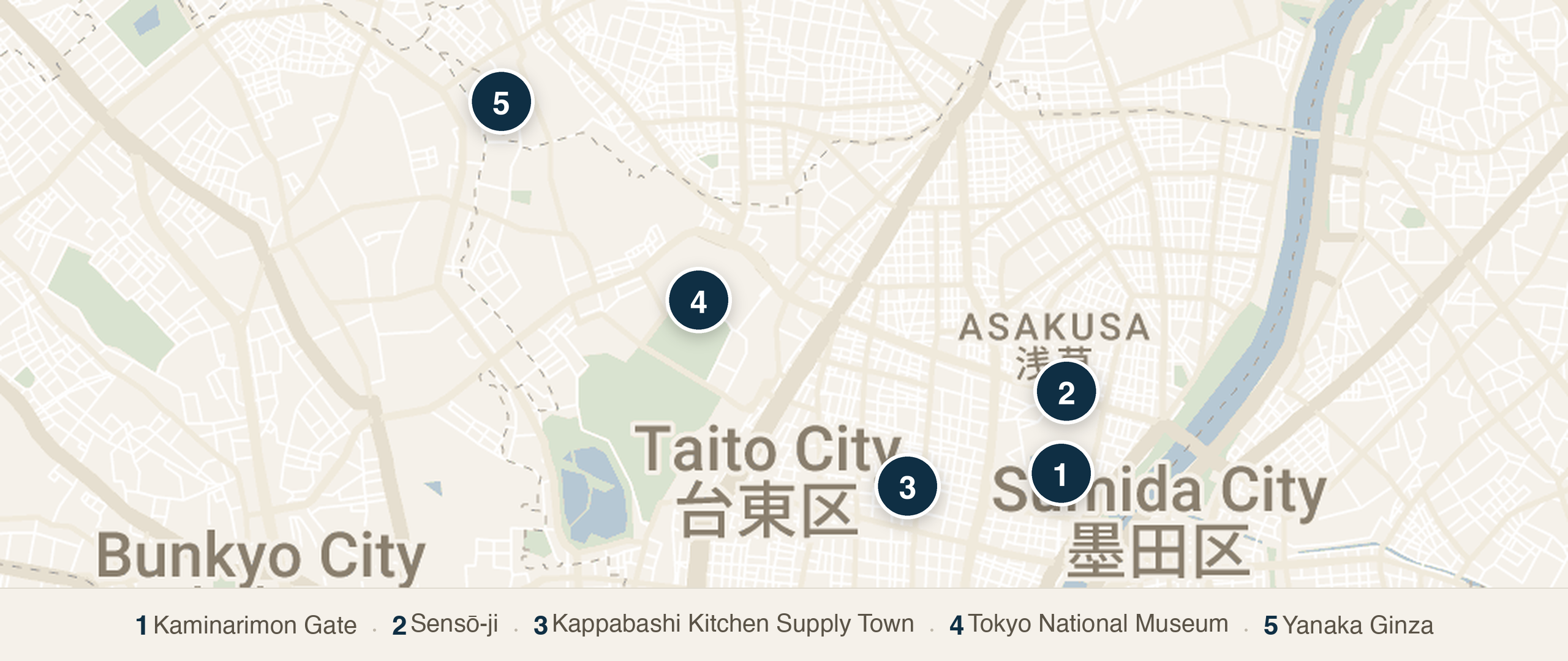 Day 3 - East Tokyo: Asakusa, Ueno, Yanaka Or Akihabara walking route